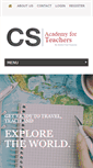 Mobile Screenshot of csacademyforteachers.com